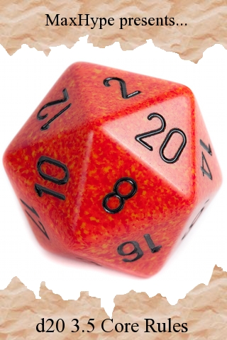 Screenshot d20 3.5 Core Rules Screenshot d20 3.5 Core Rules